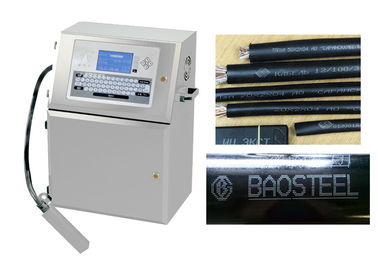 China Witte de Codeursmachine van Inkt Digitale Industriële Inkjet voor de Kabel/de Schoonheidsmiddelen van pvc leverancier